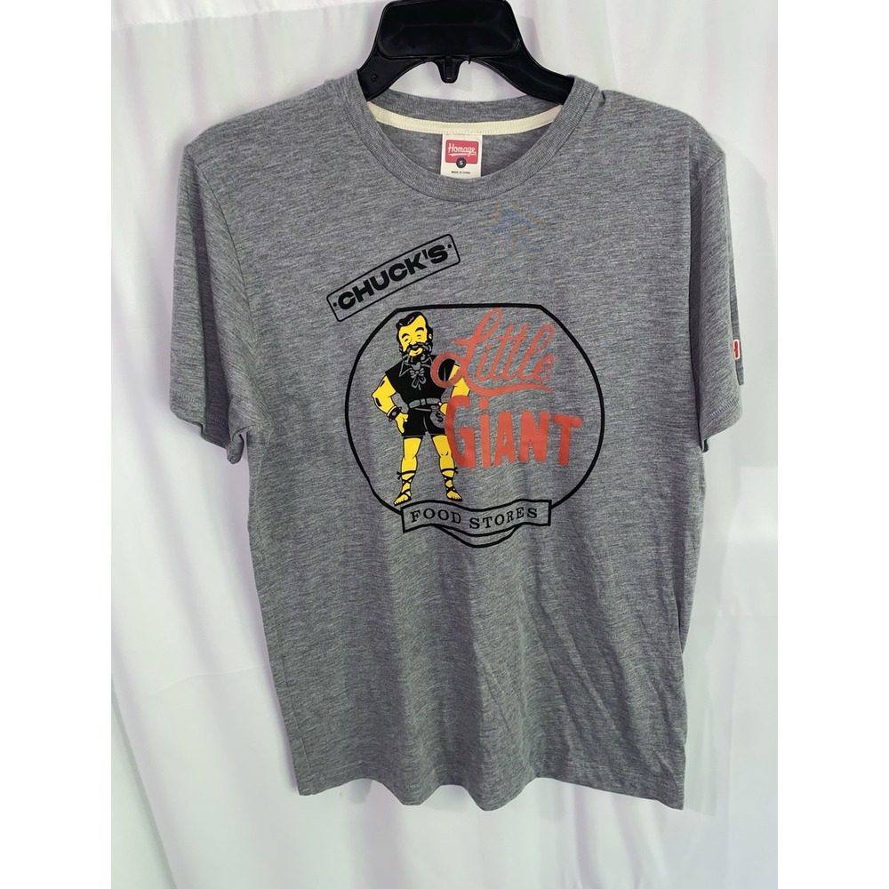 Homage Chucks Little Giant Food Stores T Shirt‎ Small